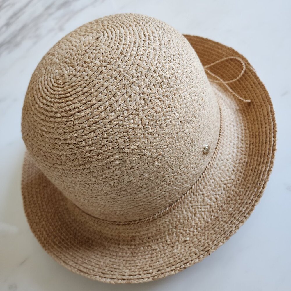 NWT Helen Kaminski Prima 8 Raffia Hat – Elegant Sun-Ready Style ☀️🧢(#800) - Picture 3 of 13